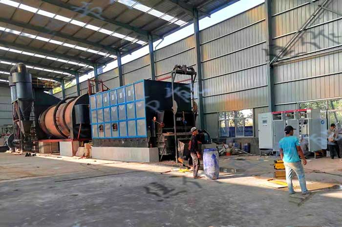 印尼紙漿烘干設備項目進度報告