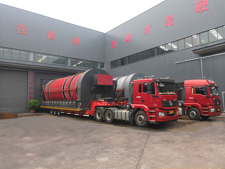 鋸末在烘干機(jī)內(nèi)的烘干過程